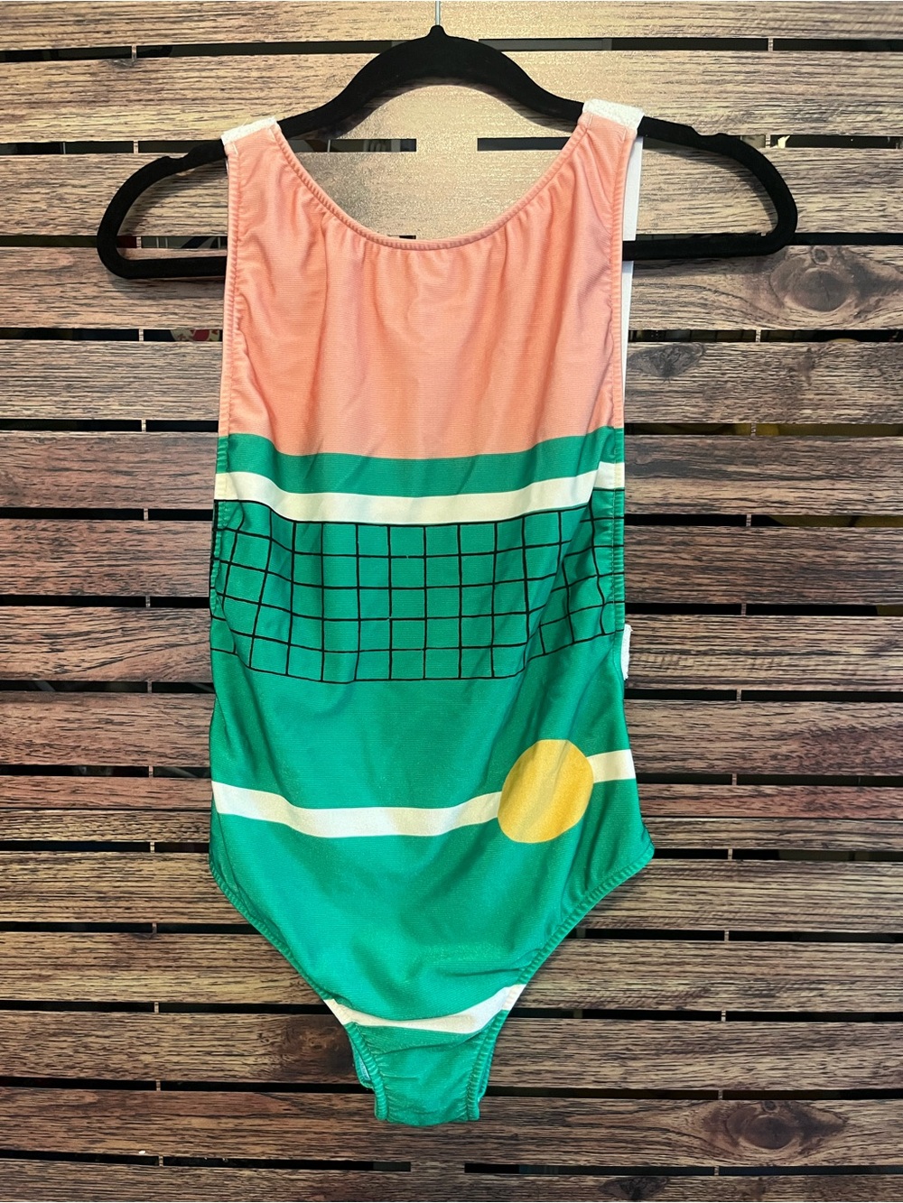 ModCloth/Salinas “Serving Looks” One Piece Tennis Swimsuit L